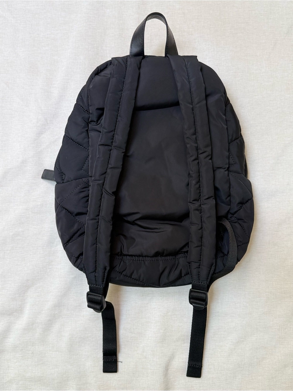 Marc Jacobs Black Quilted Nylon Mini Backpack Gold Hardware NWOT - Picture 10 of 10